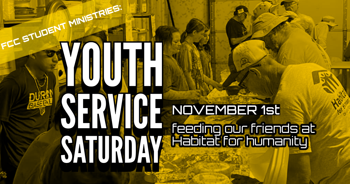 Youth Service Saturday (Feed Habitat)